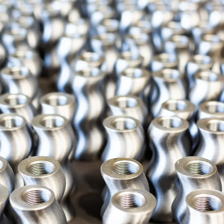 Decorative image of the detail of some parts produced by ABCO Precision Machining